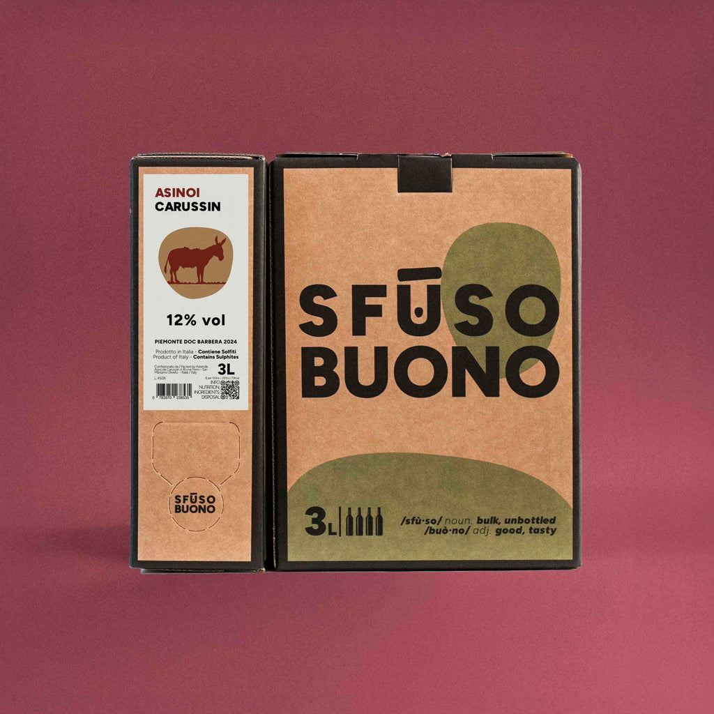Asinoi Barbera Piemonte DOC 3L - Carussin