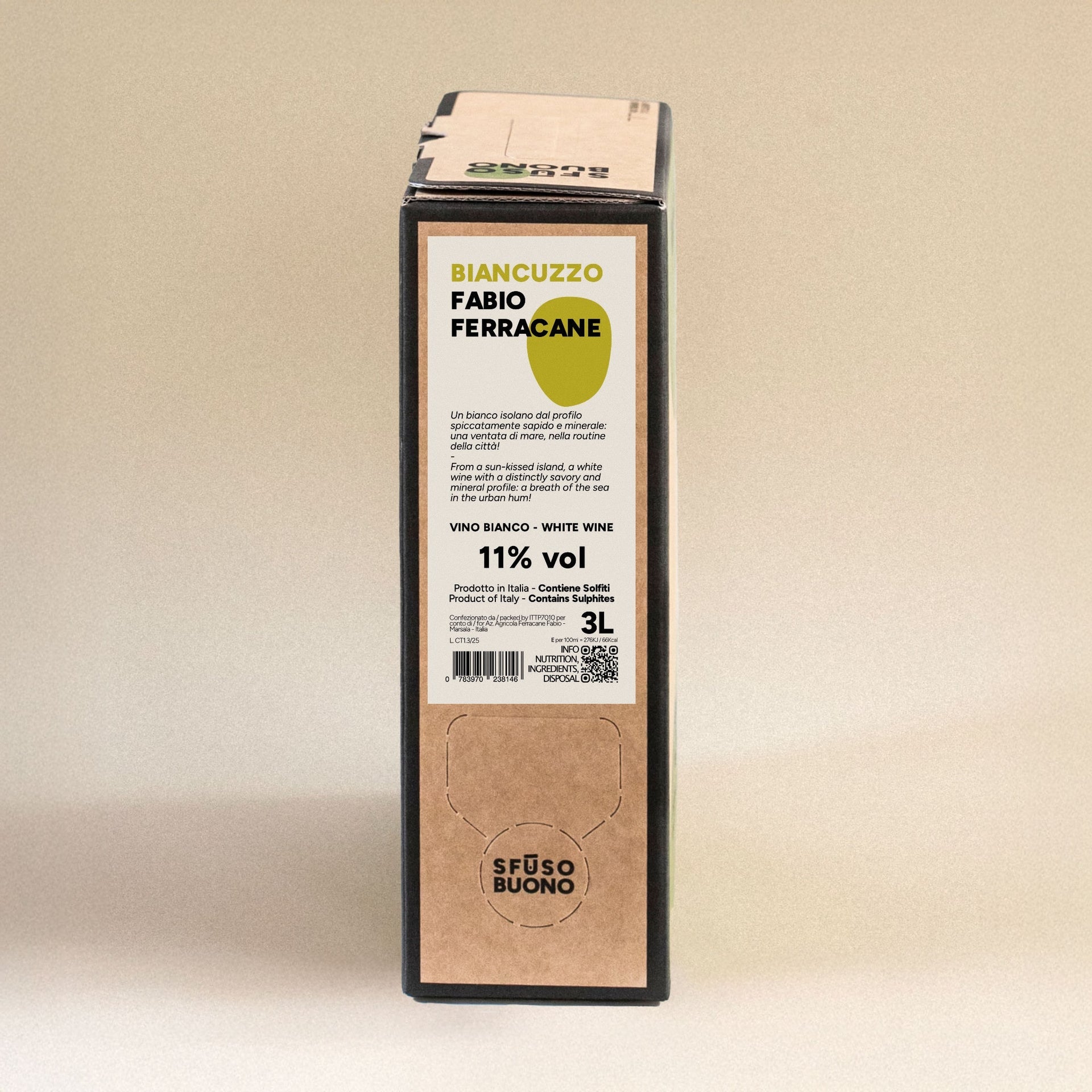 Biancuzzo Vino Bianco 3L - Fabio Ferracane