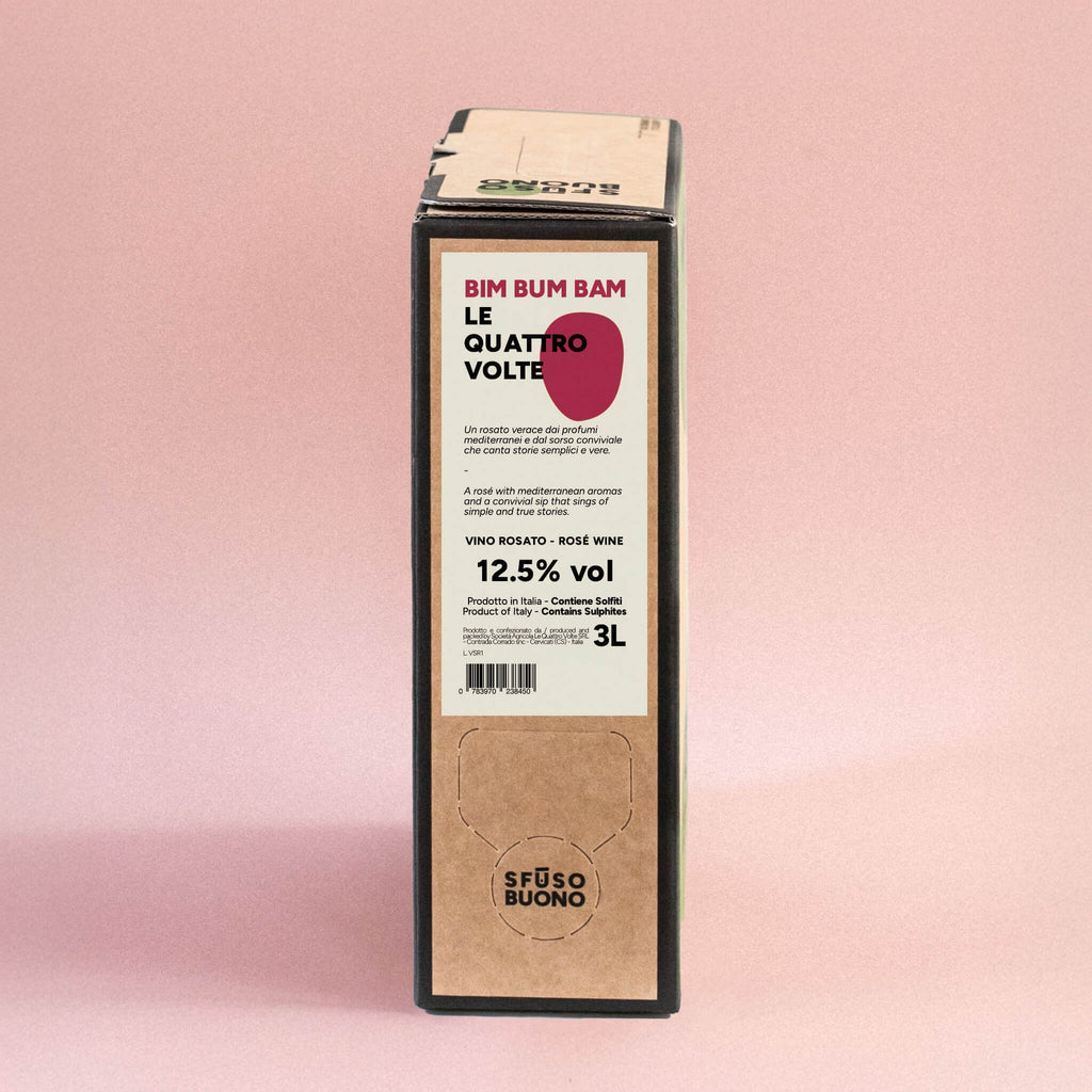 BIM BUM BAM Vino Rosato 3L - Le Quattro Volte