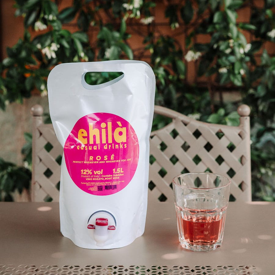 EHILÀ ROSÉ - Pouch Vino Rosato 1.5L