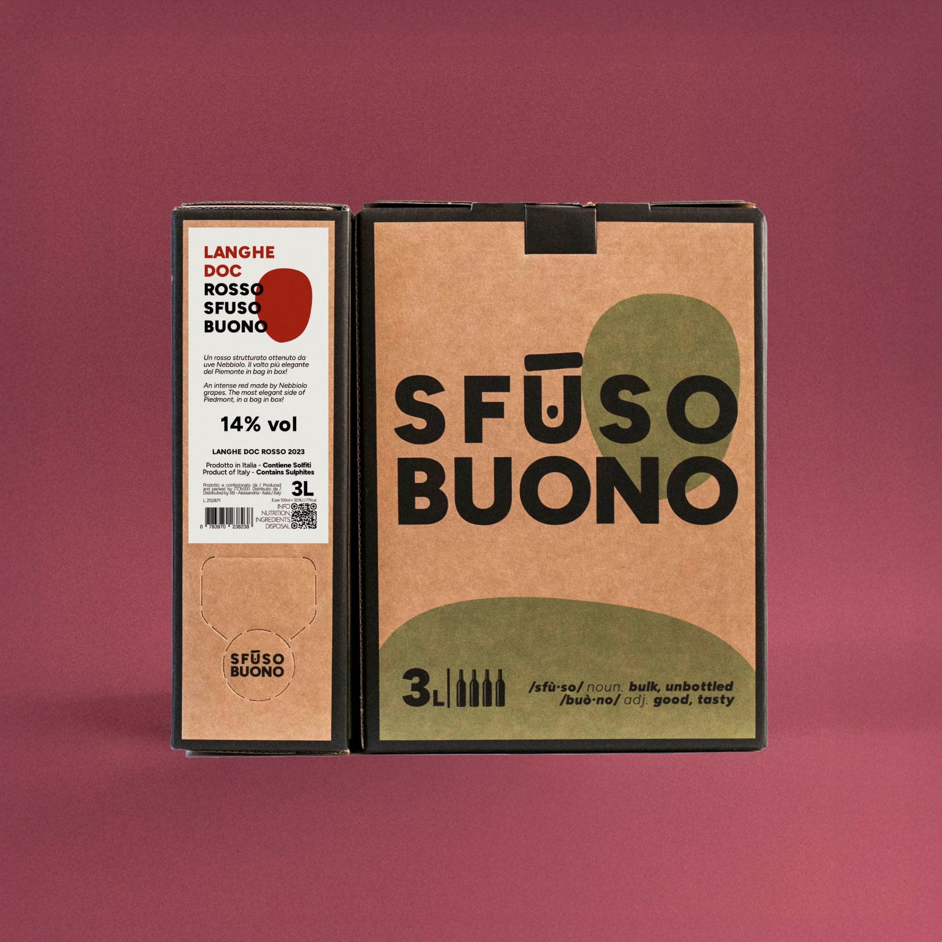 Langhe DOC Rosso 3L - Sfusobuono