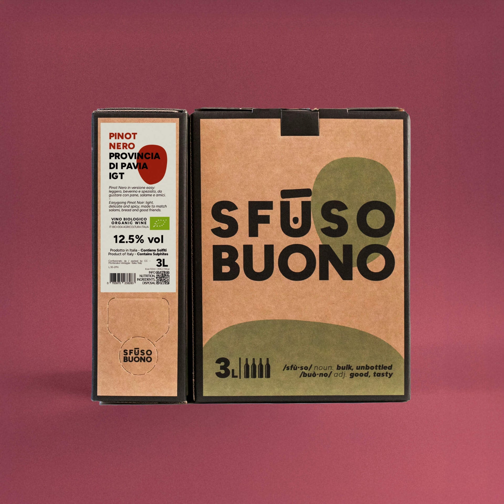 Pinot Nero Bio 3L - Sfusobuono