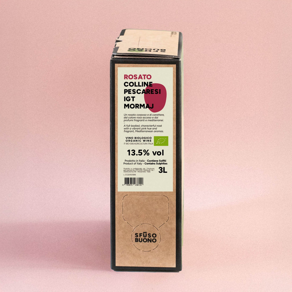 Rosato Colline Pescaresi IGT Bio 3L - MorMaj