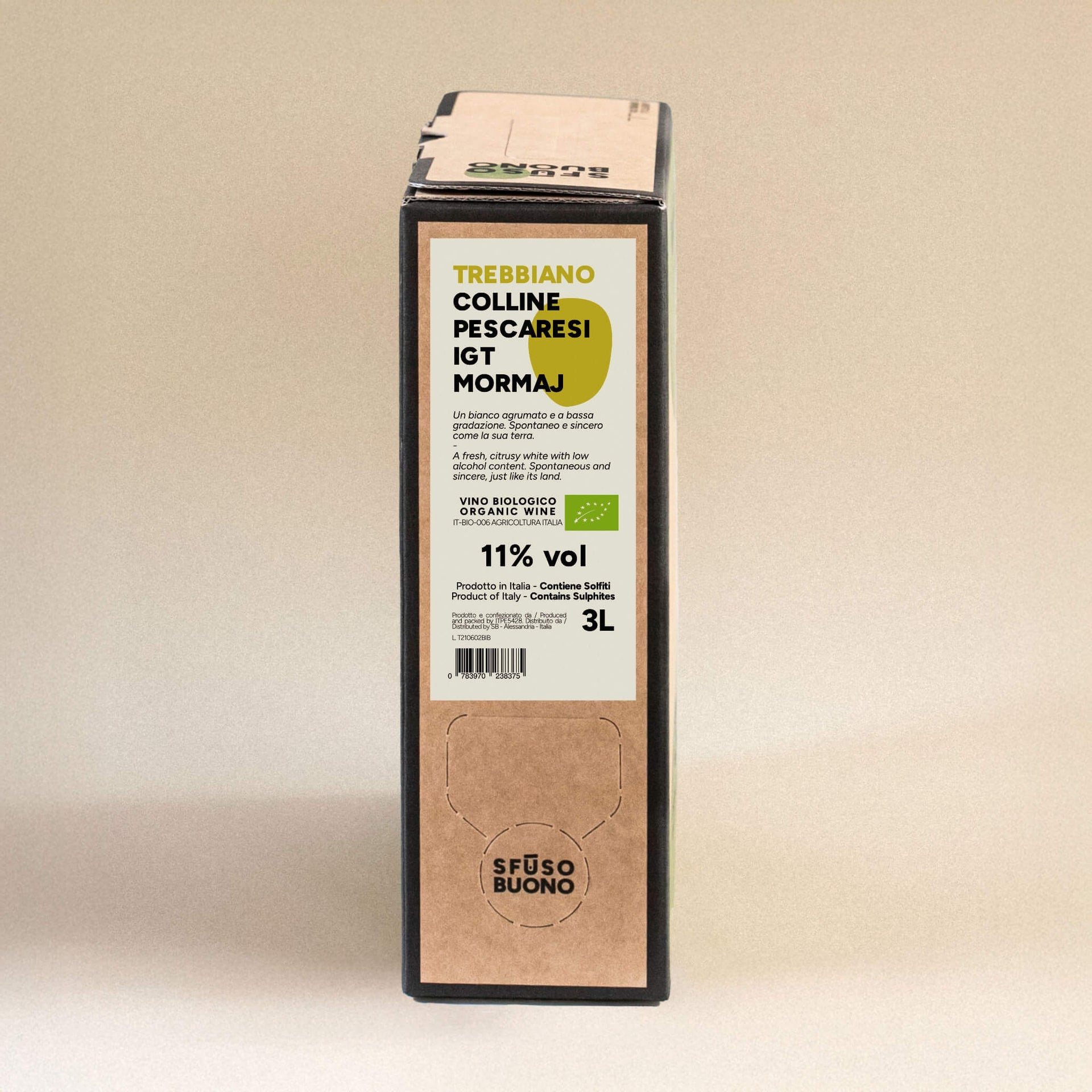 Trebbiano Colline Pescaresi IGT Bio 3L - MorMaj